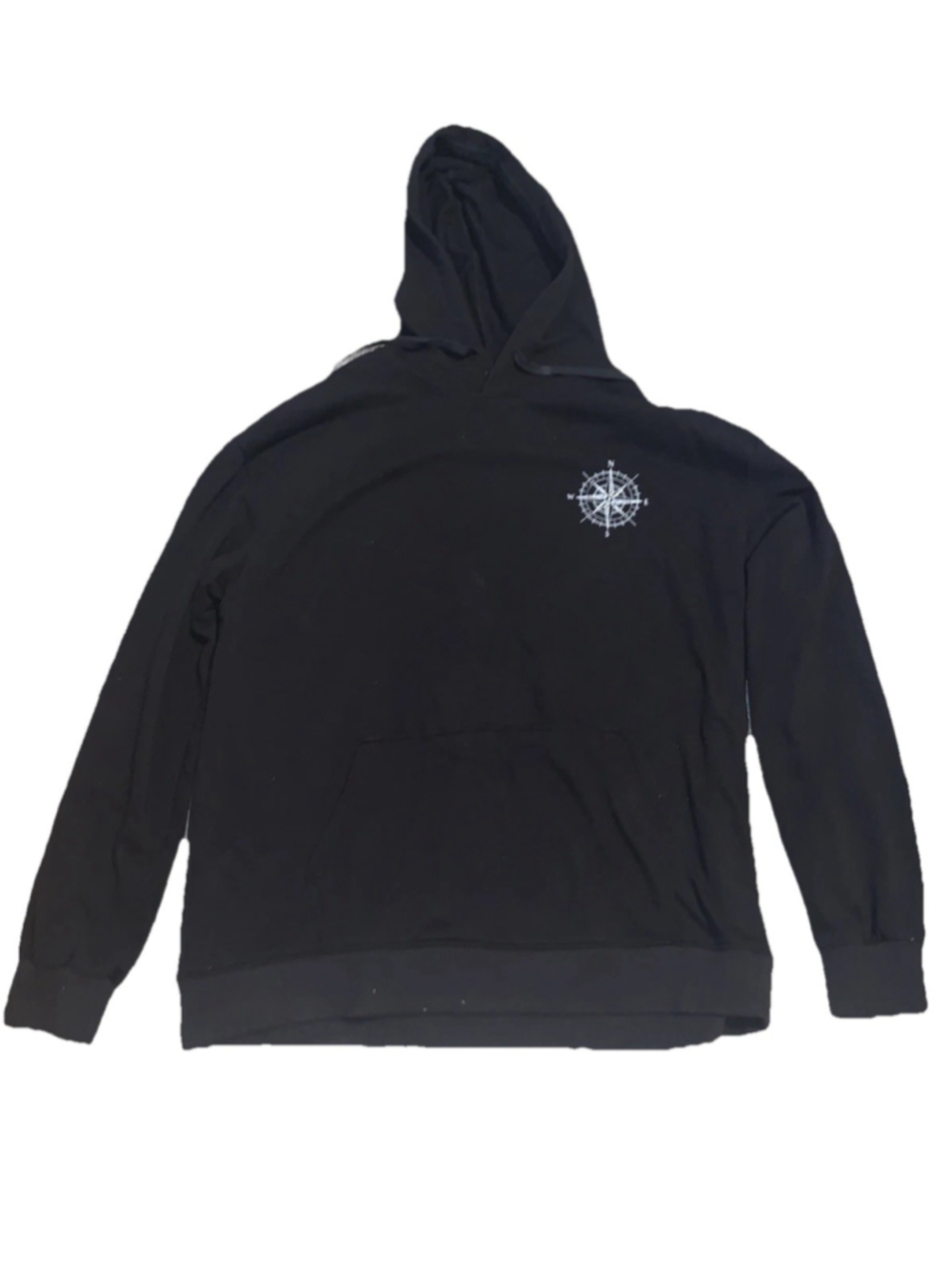 Not all Who Wander Are Lost Hoodie Black XL Pre-Owned - Picture 6 of 9